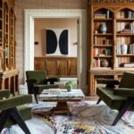 Hand-tufted wool rug for living room interiors — crafted with precision and modern elegance