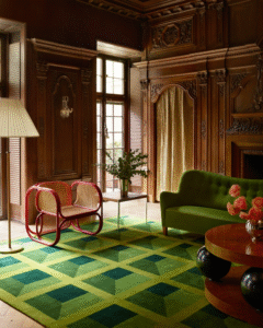 Read more about the article Custom Rugs for Living Room: Design Ideas with Wool Rugs